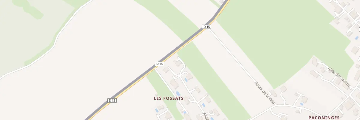 Plan du 210 All des Fossats à Juvigny