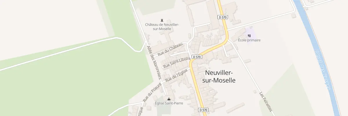 Plan du 6 Rue Saint Liboire à Neuviller-sur-Moselle