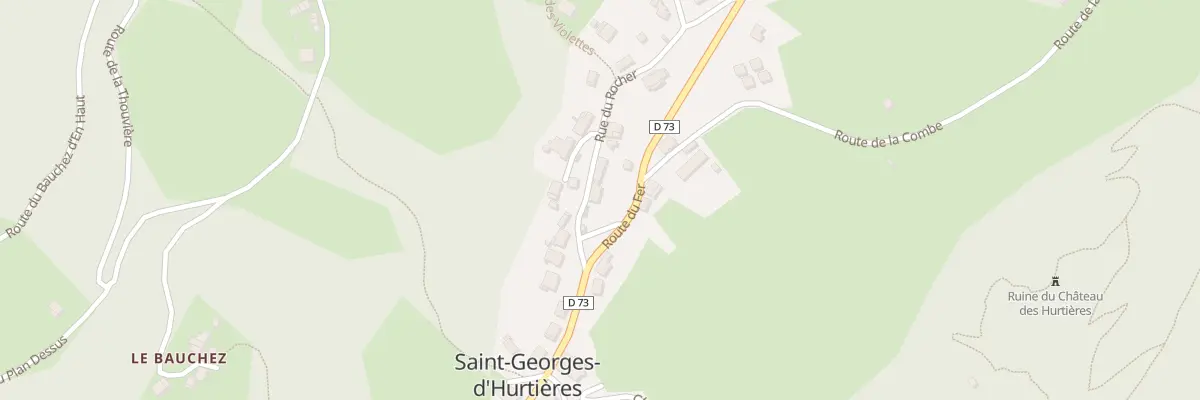 Plan du 5227 Le Chef Lieu à Saint-Georges-d’Hurtières