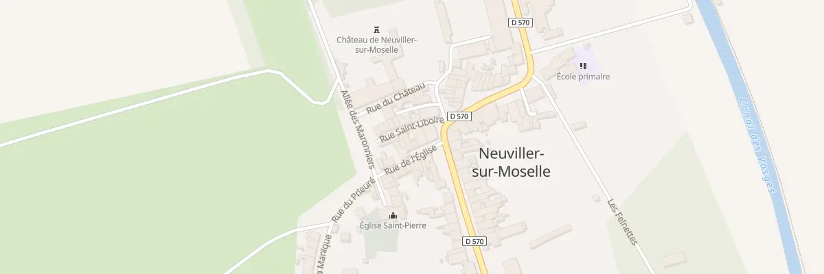 Plan du 4 Rue de l’Eglise à Neuviller-sur-Moselle