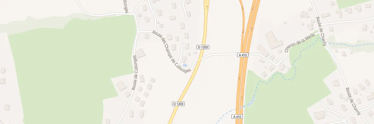 Plan du 52 Che des Champs de Collonges à Eteaux