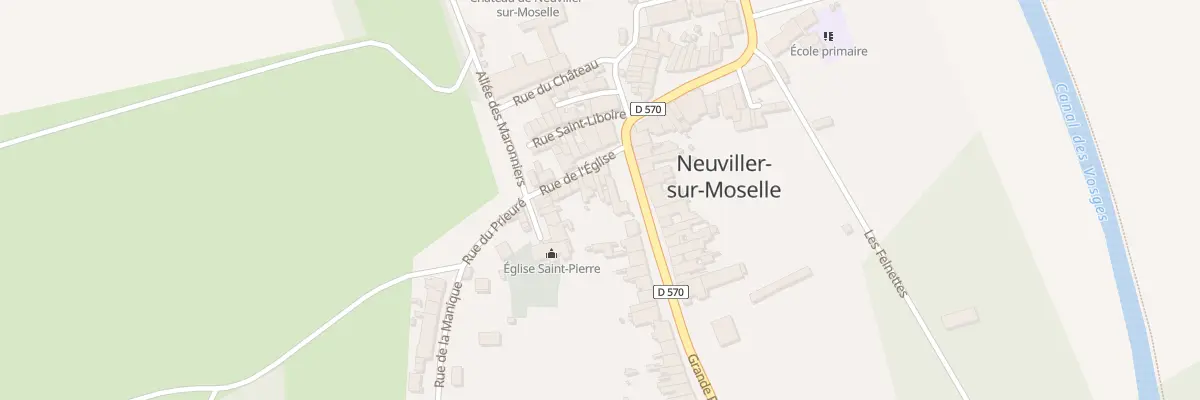 Plan du 5 Rue de l’Eglise à Neuviller-sur-Moselle