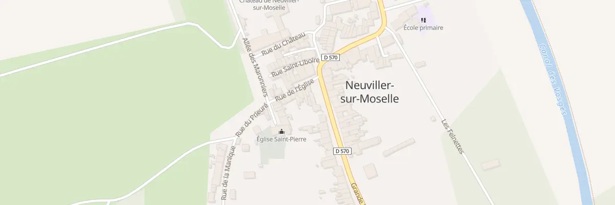 Plan du 3 Rue de l’Eglise à Neuviller-sur-Moselle