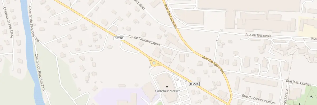 Plan du 297 Rue de l’Annonciation à Faverges-Seythenex
