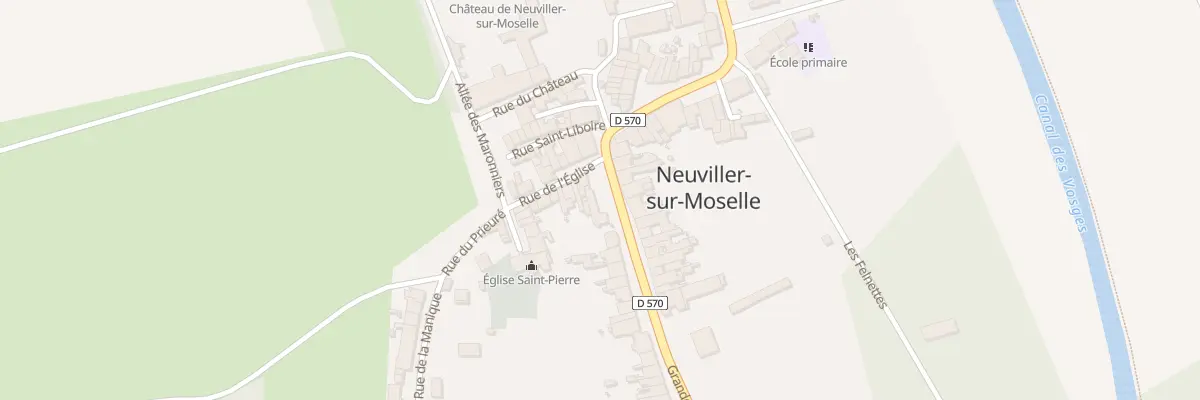 Plan du 2 Gr Grande Rue à Neuviller-sur-Moselle