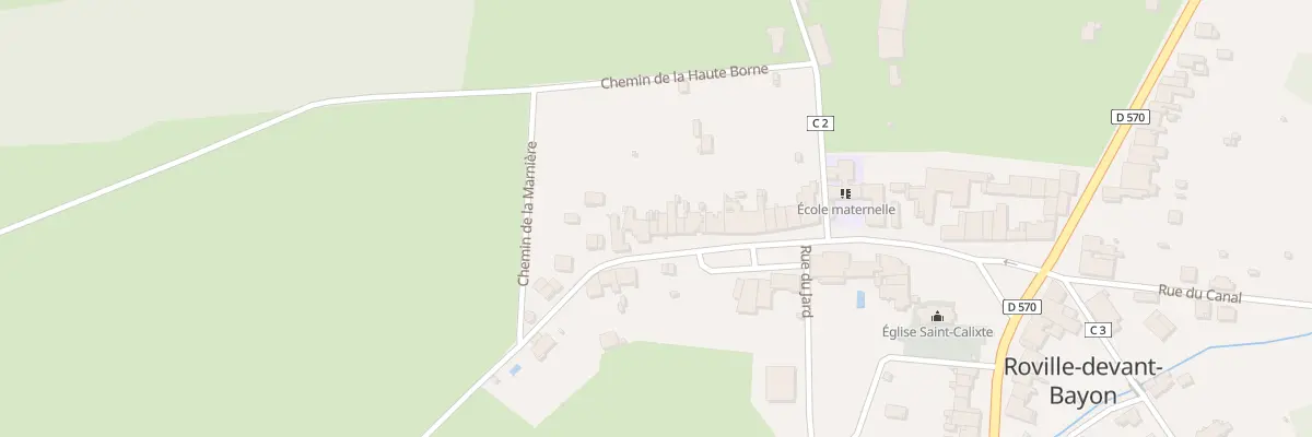Plan du 17 Rue des Acacias à Roville-devant-Bayon