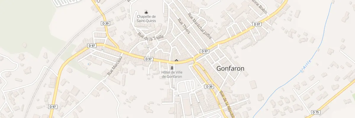 Plan du 95 Av Foch à Gonfaron