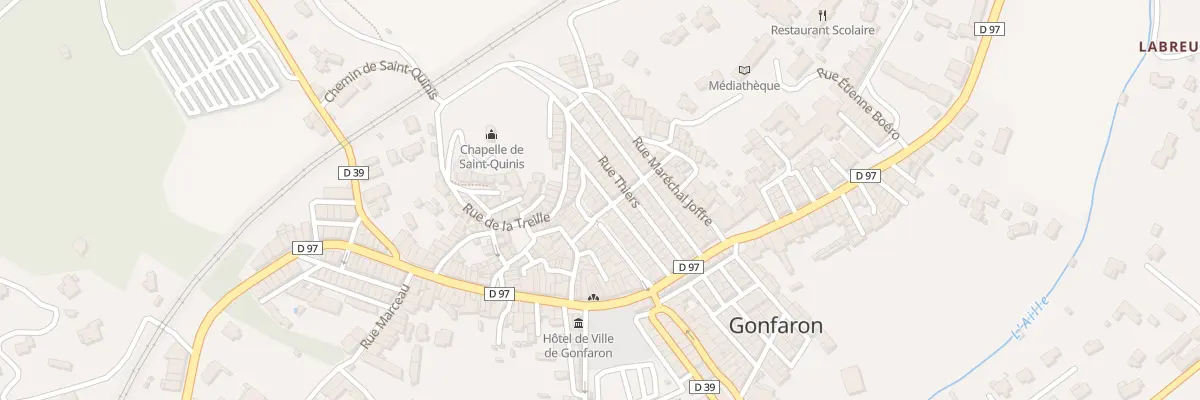 Plan du 7 Rue Gallieni à Gonfaron