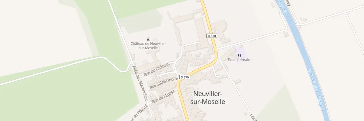 Plan du 14 Rue du Château à Neuviller-sur-Moselle