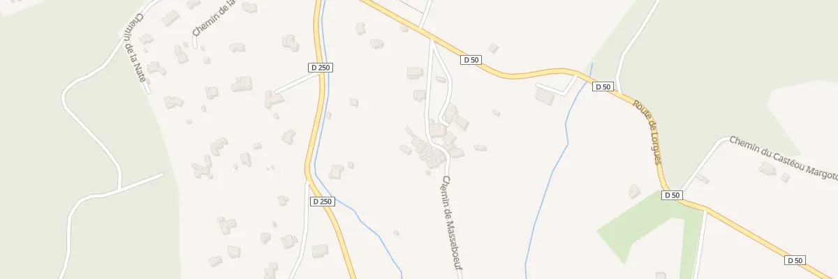 Plan du 8 Hameau de Masseboeuf à Saint-Antonin-du-Var