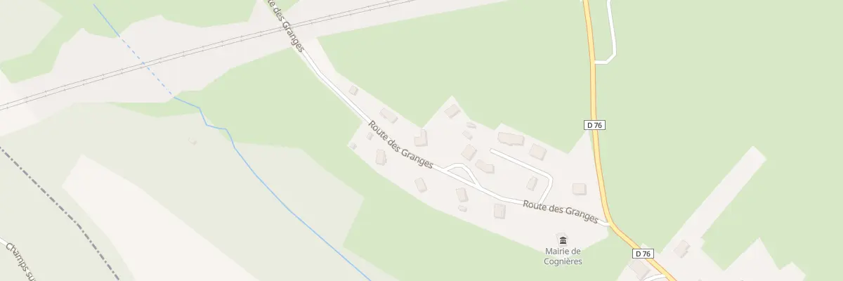 Plan du 6 Rte des Granges à Cognières