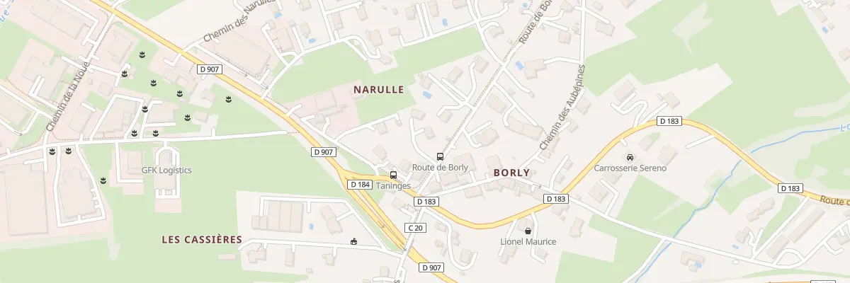 Plan du 634A Rte de Borly à Cranves-Sales