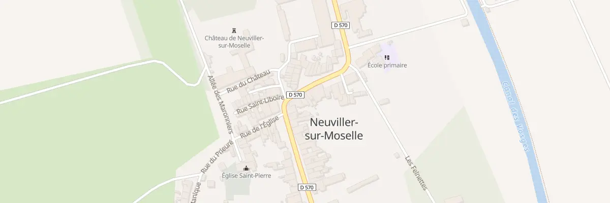 Plan du 11 Rue de la Mairie à Neuviller-sur-Moselle