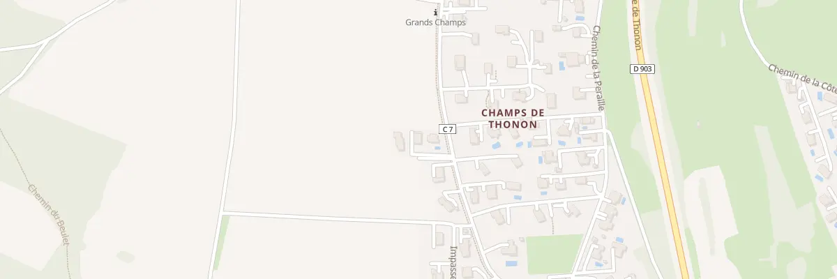 Plan du 237 Rte de Rosses à Cranves-Sales