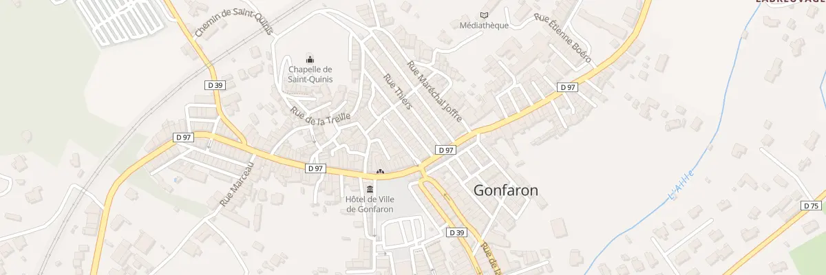 Plan du 3 Rue Gallieni à Gonfaron