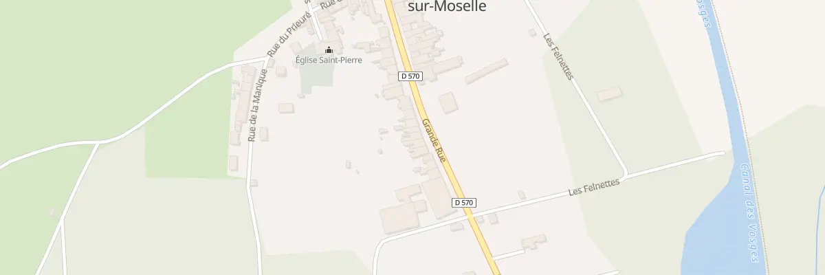 Plan du 28 Gr Grande Rue à Neuviller-sur-Moselle
