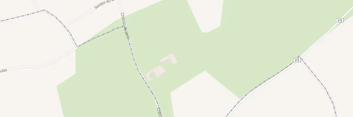 Plan du 5119 Au Jard à Amance