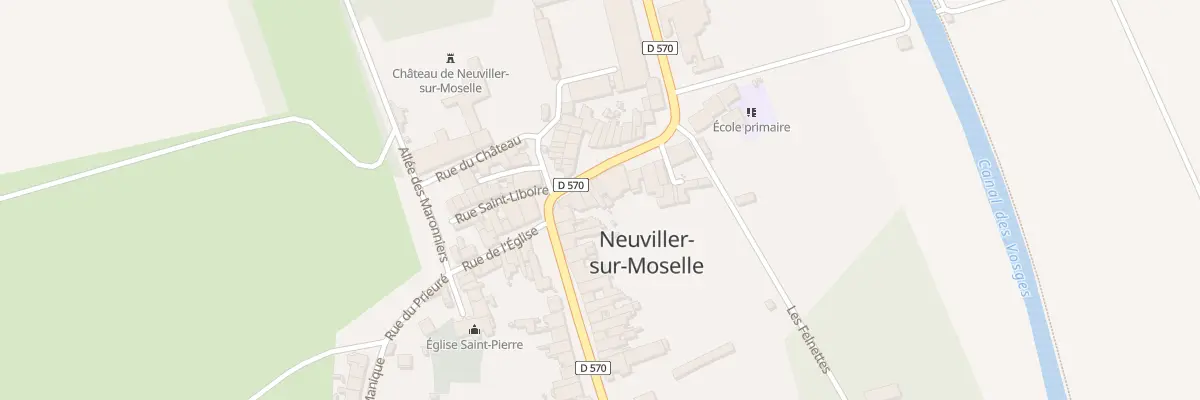Plan du 9 Rue de la Mairie à Neuviller-sur-Moselle