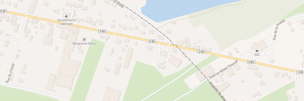 Plan du 126 Rue Albert Thomas à Saint-Loup-sur-Semouse