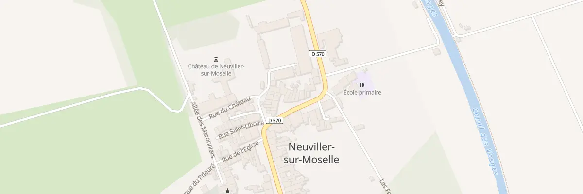 Plan du 12 Rue de la Mairie à Neuviller-sur-Moselle