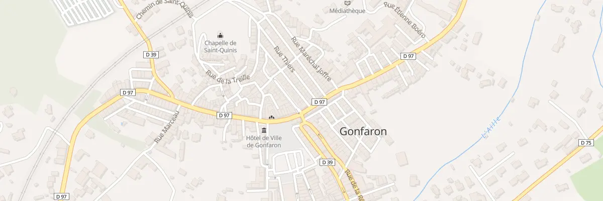 Plan du 1 Rue Gallieni à Gonfaron