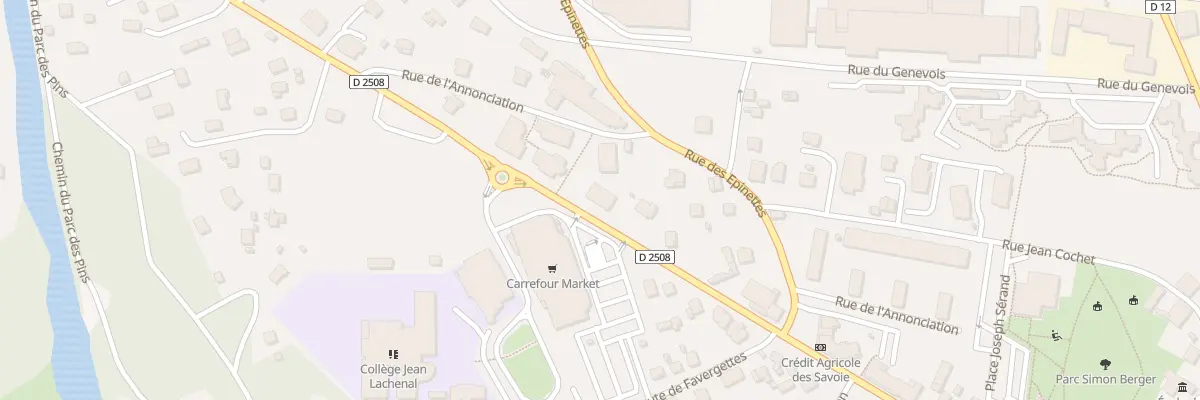 Plan du 188 Rte d’Annecy à Faverges-Seythenex
