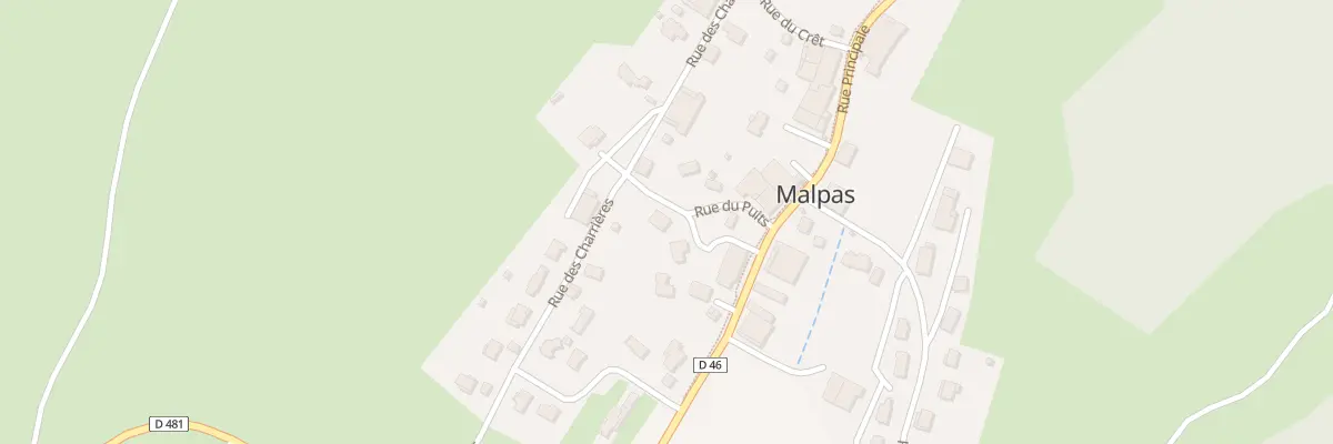 Plan du 75 Rue du Puits à Malpas