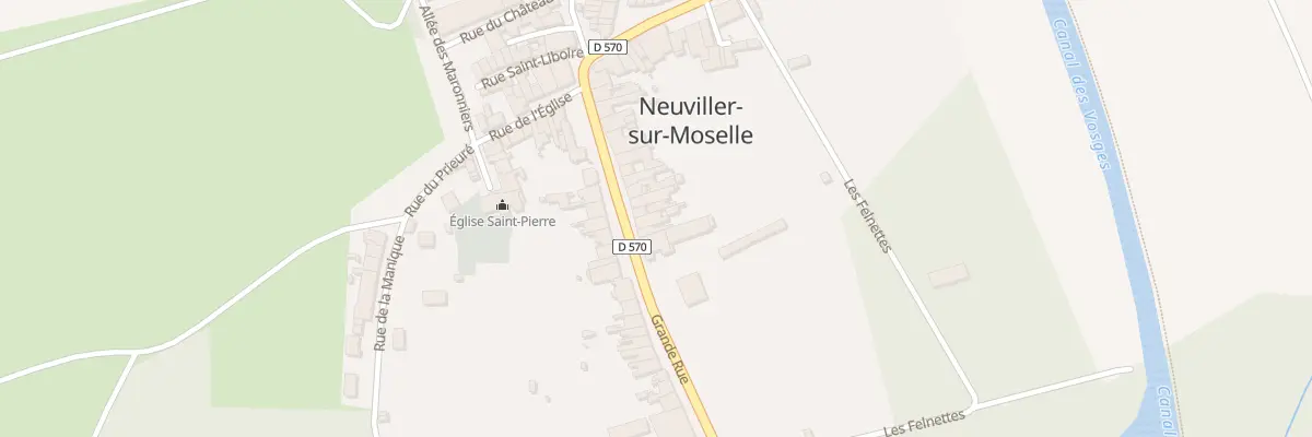Plan du 23 Gr Grande Rue à Neuviller-sur-Moselle