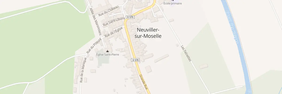 Plan du 17 Gr Grande Rue à Neuviller-sur-Moselle