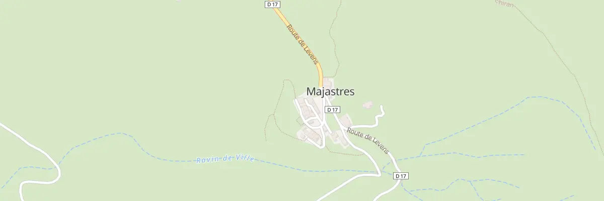 Plan du 7005 Le Village à Majastres