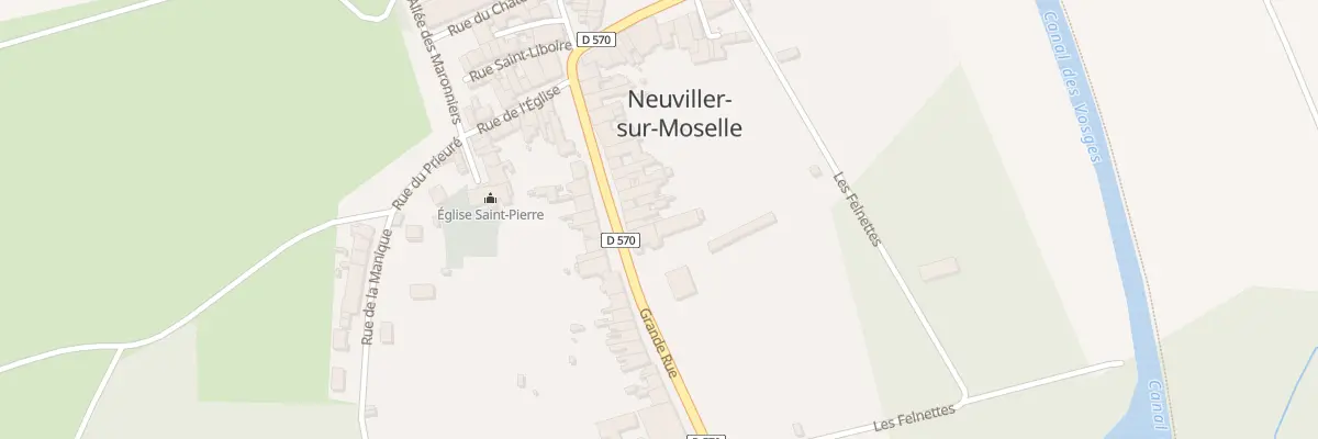 Plan du 25 Gr Grande Rue à Neuviller-sur-Moselle