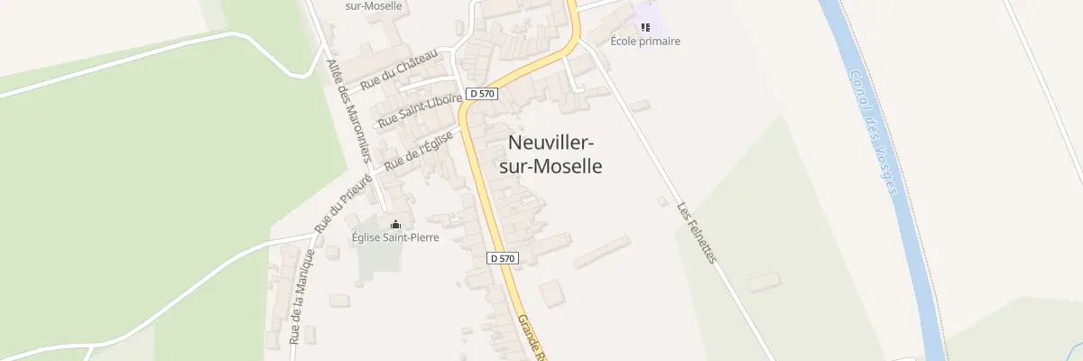 Plan du 11 Gr Grande Rue à Neuviller-sur-Moselle