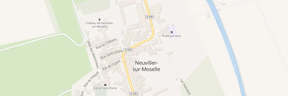 Plan du 3 Rue de la Mairie à Crévéchamps