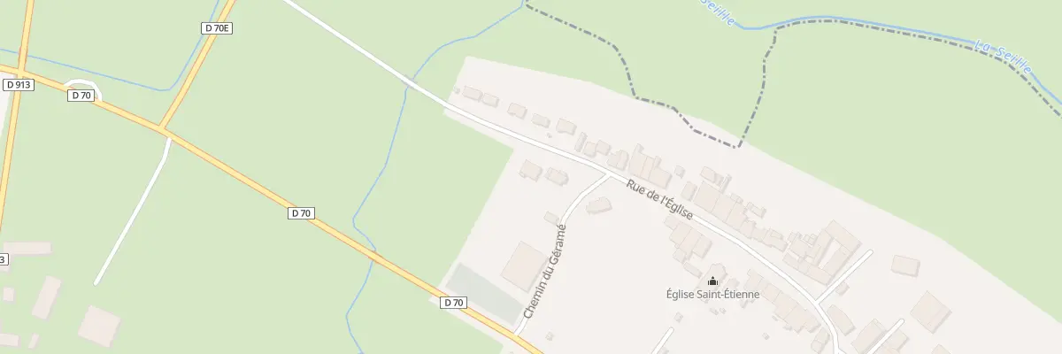 Plan du 25 Rue de l’Eglise à Arraye-et-Han