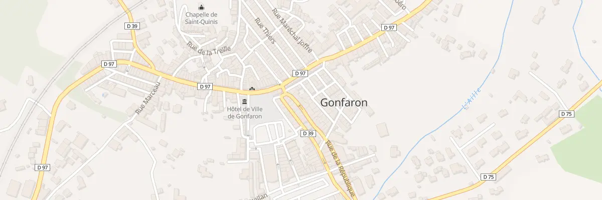 Plan du 4 Rue de la République à Gonfaron