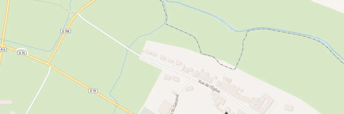 Plan du 28 Rue de l’Eglise à Arraye-et-Han