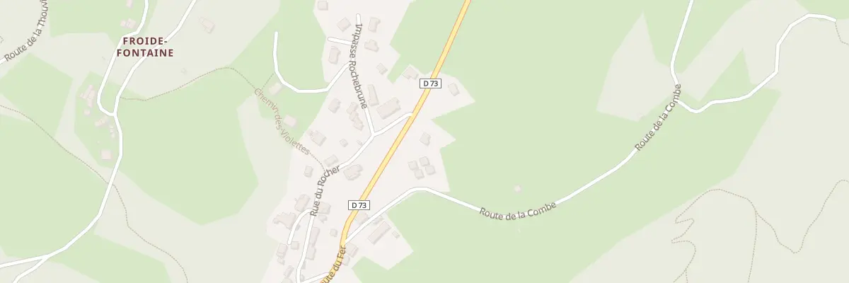 Plan du 5284 La Bresse à Saint-Georges-d’Hurtières