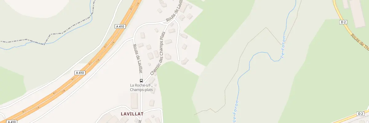 Plan du 9 Che des Champs Plats à La Roche-sur-Foron