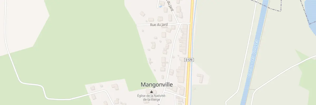 Plan du 9 Rue du Paquis Perrot à Mangonville