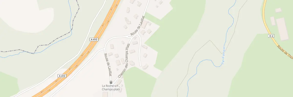 Plan du 5 Che des Champs Plats à La Roche-sur-Foron