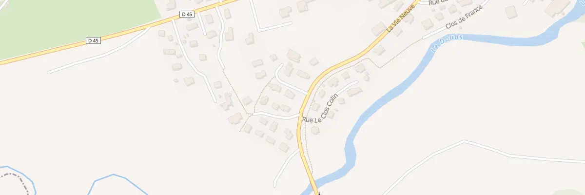 Plan du 1 Lot le Champ Rond à Rochejean