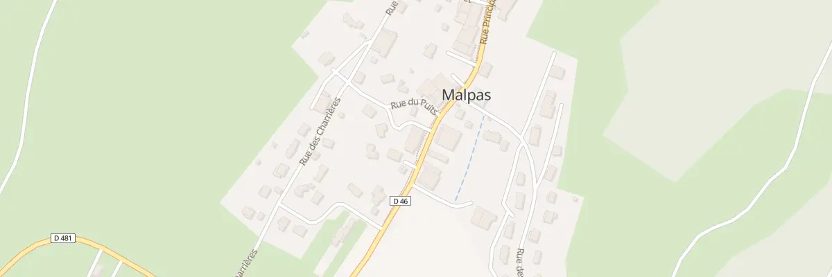 Plan du 462 Rue Principale à Malpas