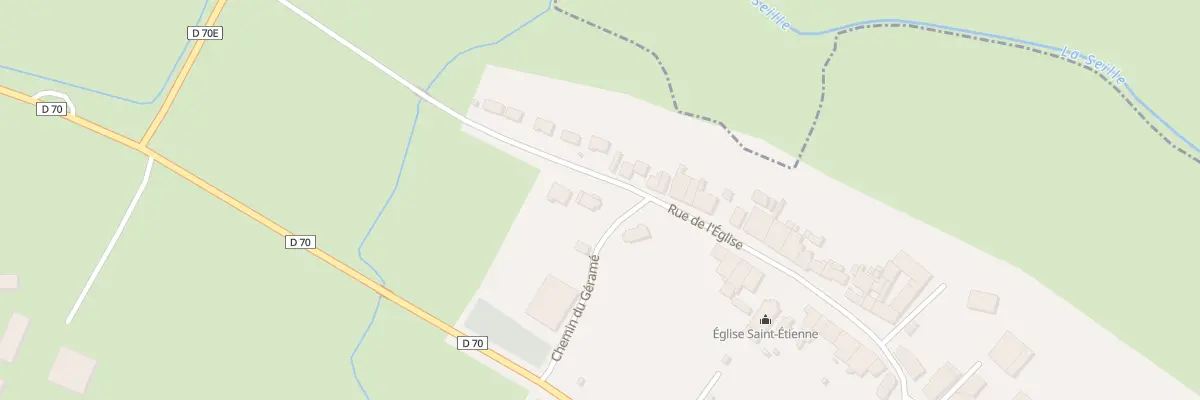 Plan du 1 Rue du Gerame à Arraye-et-Han