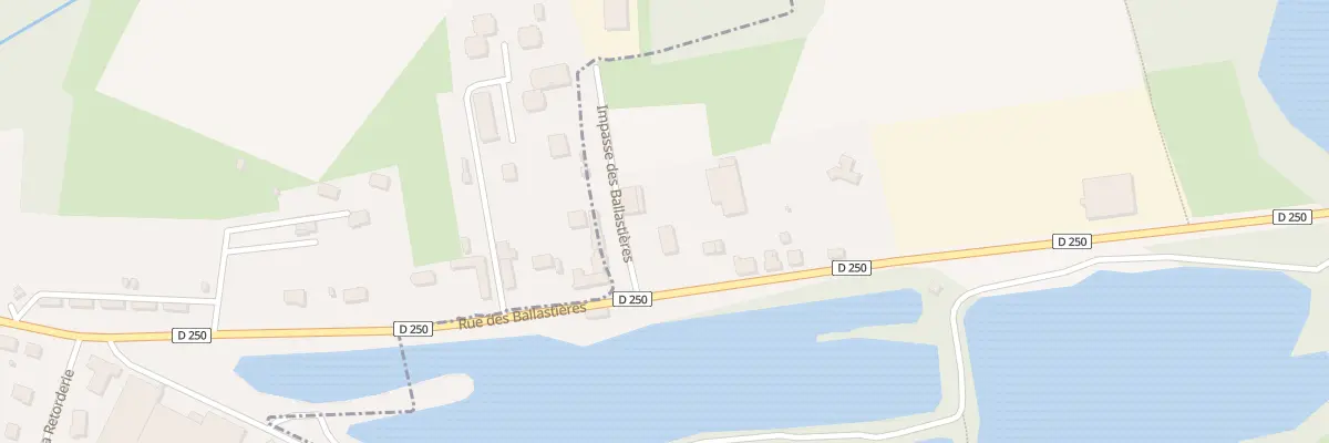 Plan du 43B Rue des Ballastiéres à Corbenay