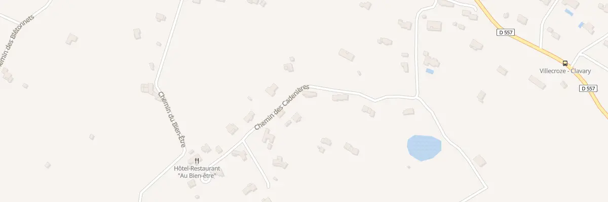Plan du 429 Les Cadenieres à Villecroze