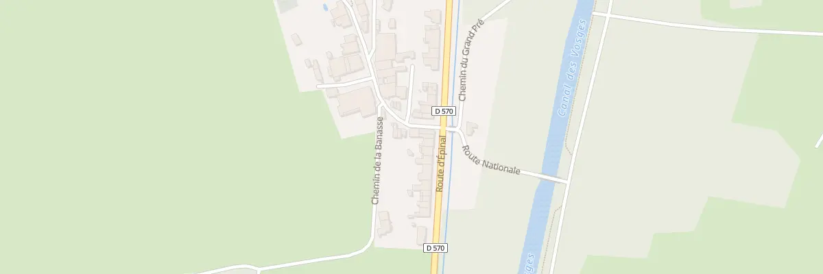 Plan du 3 Rue de la Fontaine à Mangonville