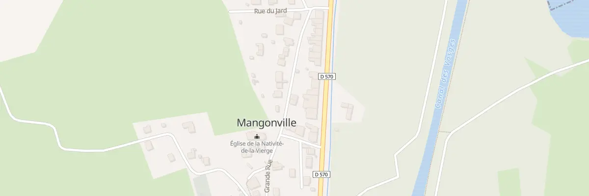 Plan du 2 Rue du Paquis Perrot à Mangonville
