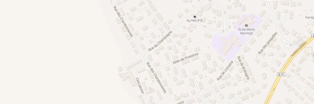 Plan du 7 Rue de Champagne à Saint-Nicolas-de-Port
