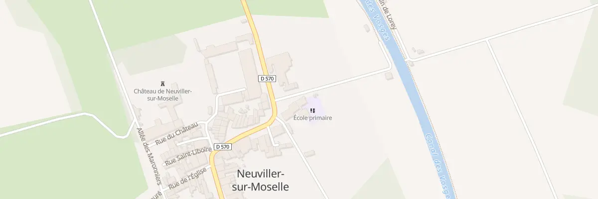 Plan du 6 Pl du Monument aux Morts à Neuviller-sur-Moselle