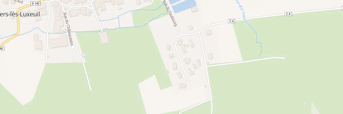Plan du 3 Rue des Champs du Puits à Villers-lès-Luxeuil